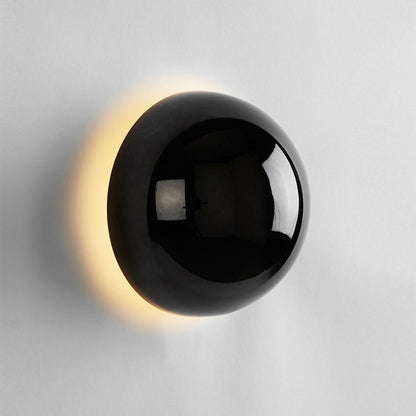 Ronde Wandlamp LED Glas IJzer Sfeerverlichting Hal Slaapkamer Woonkamer Minimalistische Wandverlichting Scandinavisch Interieur
