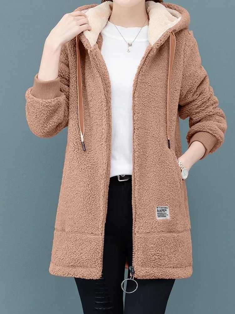 Damesjas Zomerjurk Zachte Teddylook Fiene