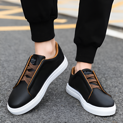 Leren Sneakers Unisex Stijlvol en Comfortabel