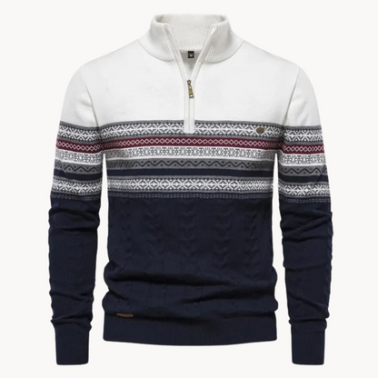 Merino Look Heren Trui Gebreid Warm en Comfortabel