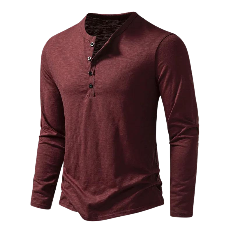 Heren Shirt Longsleeve Comfortabel Dagelijks Dragen