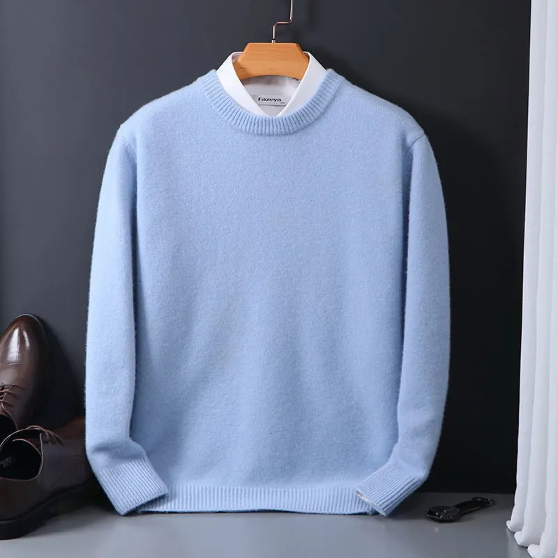 Heren Trui met Kraag en Elegant Design Stijlvol