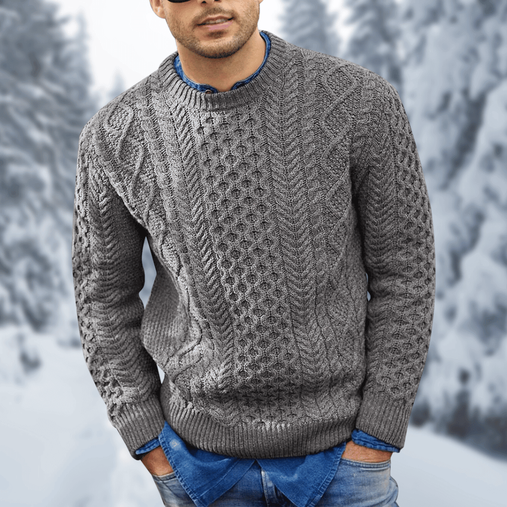 Heren Trui Gebreid Warm voor Winter