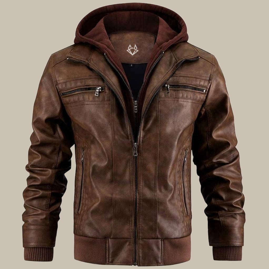 Leren Jas Heren Kwaliteit Leerjack Soft Leer