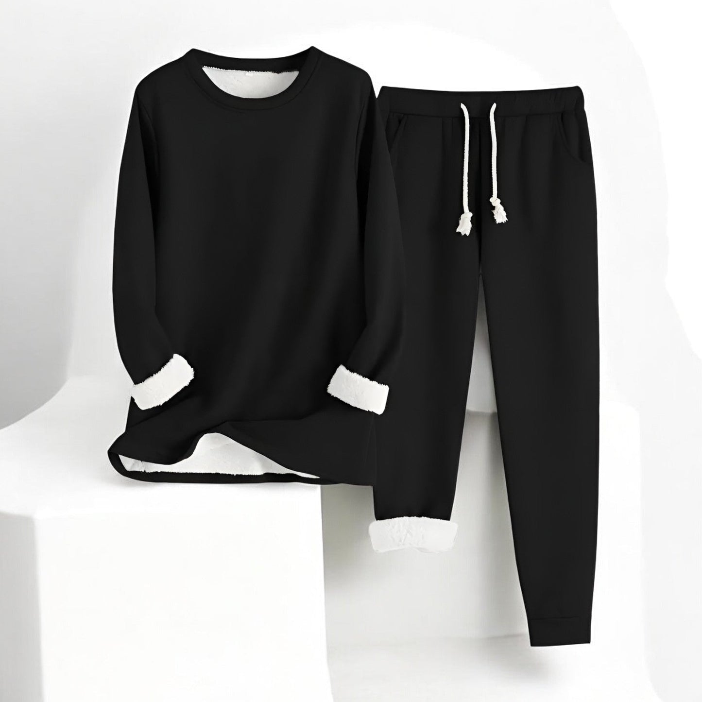 Dames Fleece Set Warm Thermo Isolatie - StudioMarella