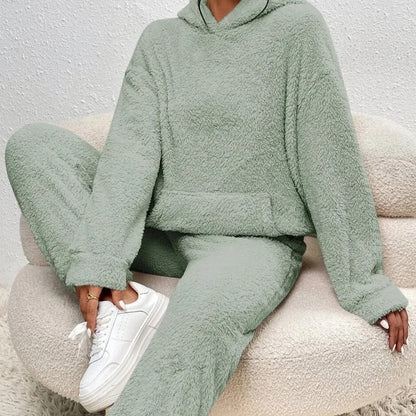 Dames Fleece Lounge Set Zacht en Comfortabel