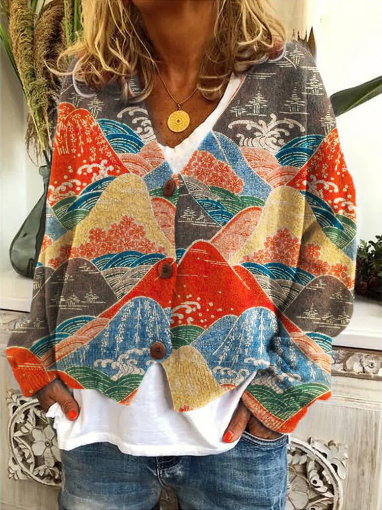 Damesvest Stijlvol met Unieke Bloemenprint