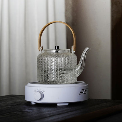 Glazen Theepot Met Infuser Hittebestendig Borosilicaat Glas 1 Liter