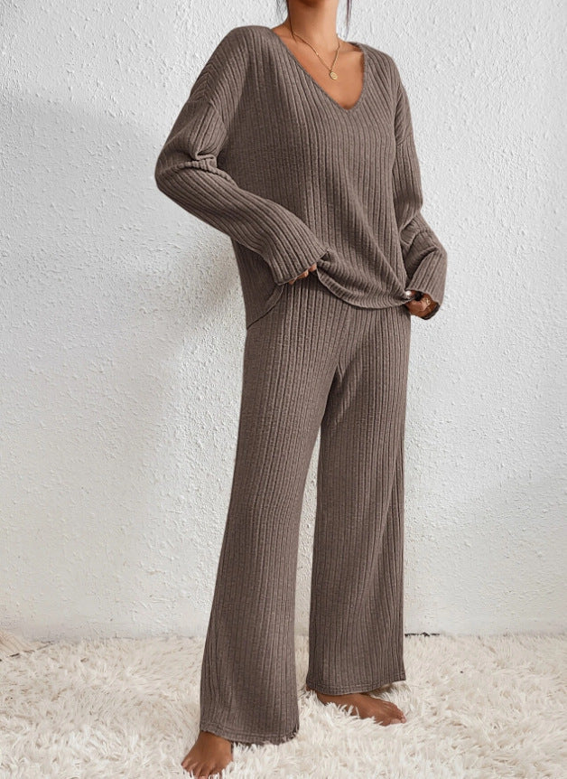 Gebreide Set 2-Delig voor Vrouw Warm en Luxe