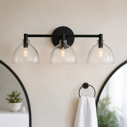 Wandlamp Gerecycled Glas Antique Brass – Minimalistische Wandverlichting voor Badkamer, Gang, Hal & Slaapkamer