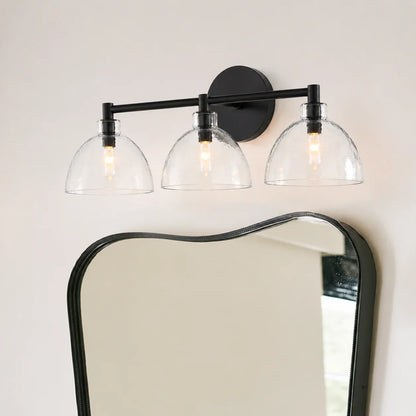 Wandlamp Gerecycled Glas Antique Brass – Minimalistische Wandverlichting voor Badkamer, Gang, Hal & Slaapkamer
