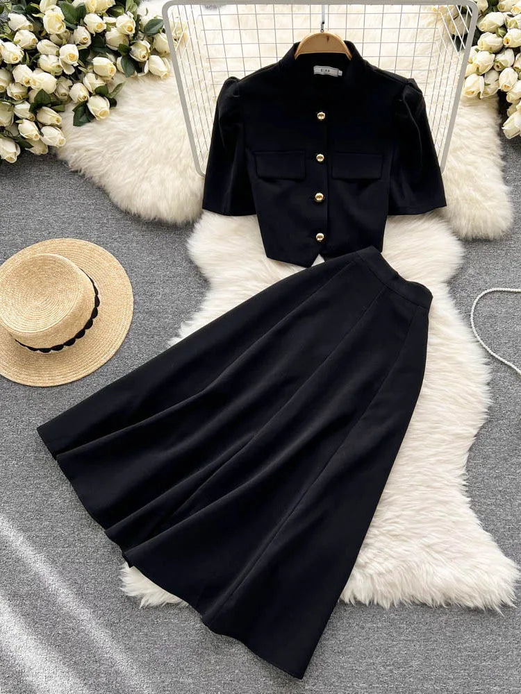 Chique Zomer Pak voor Dames Mode