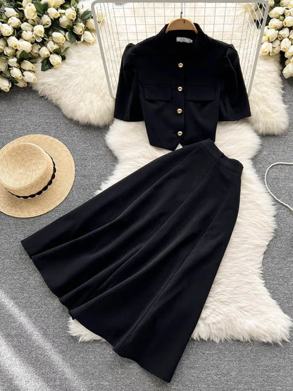 Chique Zomer Pak voor Dames Mode