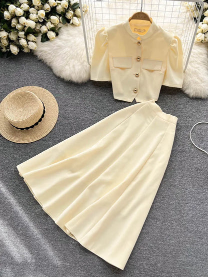 Chique Zomer Pak voor Dames Mode
