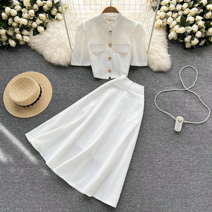 Chique Zomer Pak voor Dames Mode
