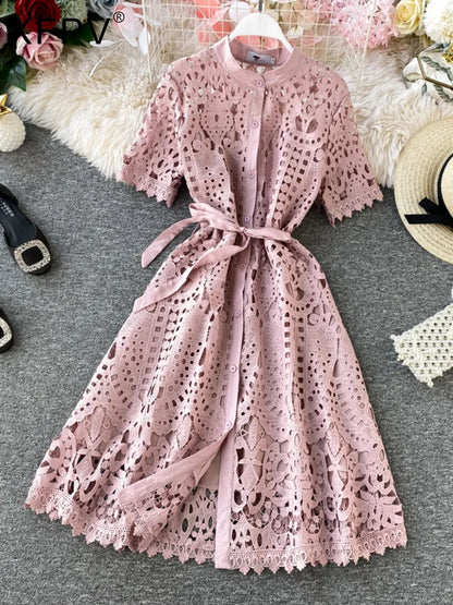 Elegante Kantjurk voor Vrouw Zomer Jurk - StudioMarella