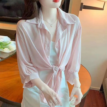Lichte Zomer Blouse met UV Bescherming