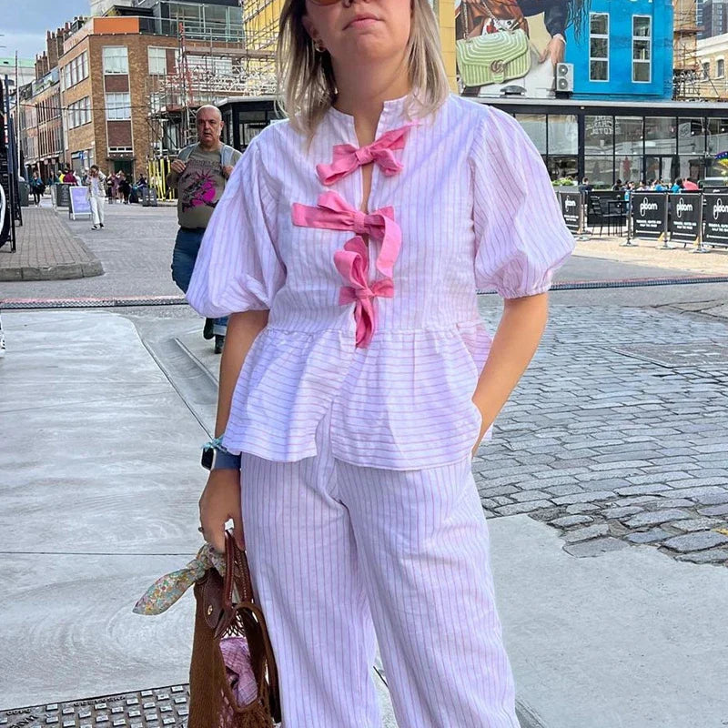 Vrouwelijke Zomer T-shirt Blouse Korte Mouw