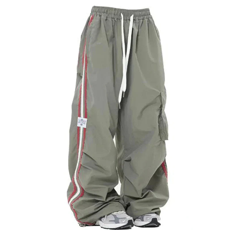 Y2K Cargo Broek voor Dames Wide Leg Stijl