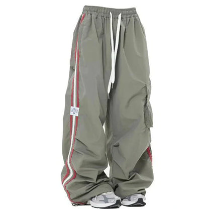 Y2K Cargo Broek voor Dames Wide Leg Stijl