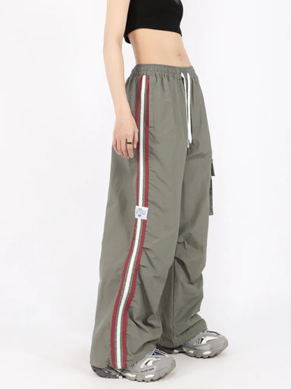 Y2K Cargo Broek voor Dames Wide Leg Stijl