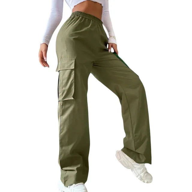 Herense Cargo Broek Retro Grunge Stijl
