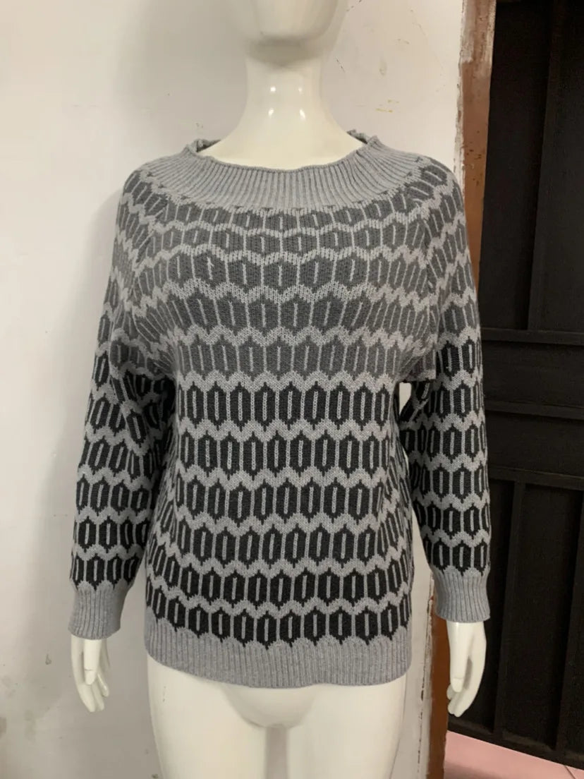 Vrouwen Sweater Ronde Hals Zacht Keperstof