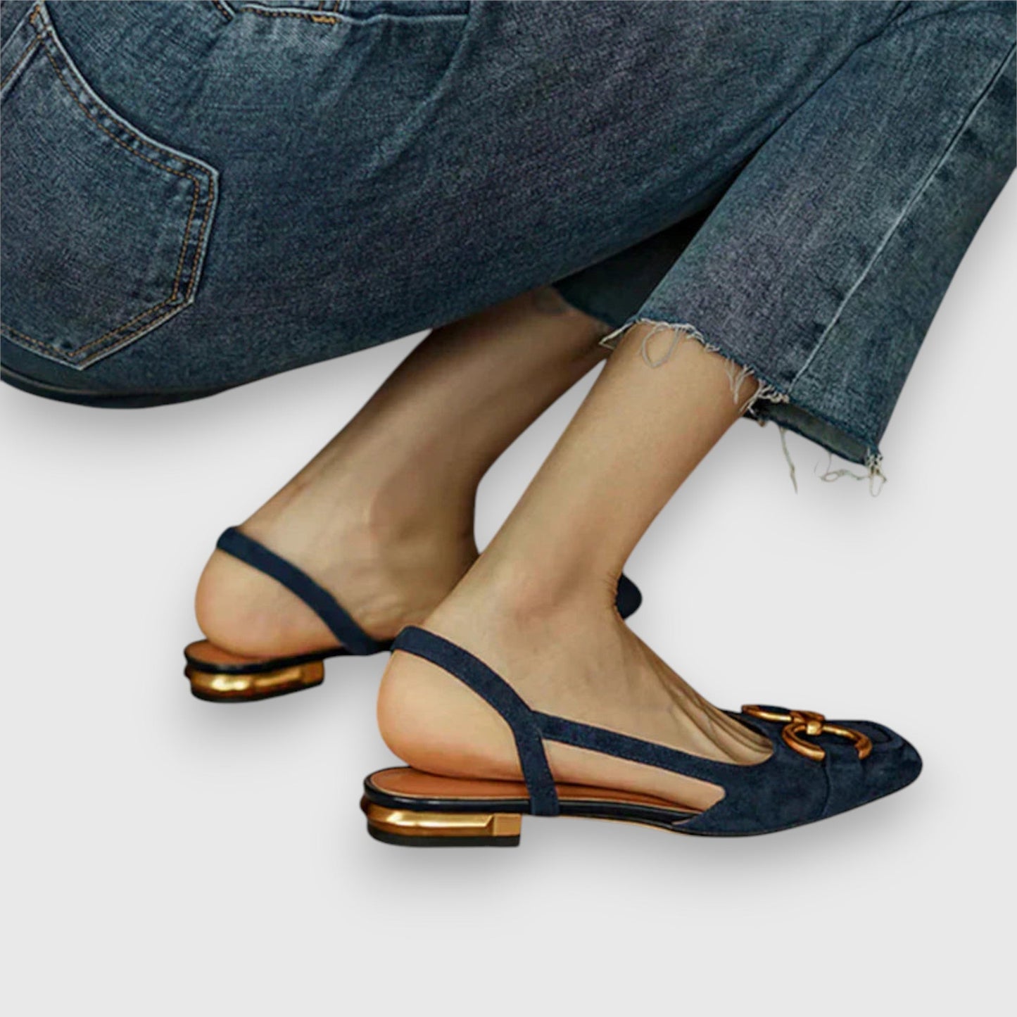Dames Elegante Ballerina Flats Comfortabele Pasvorm