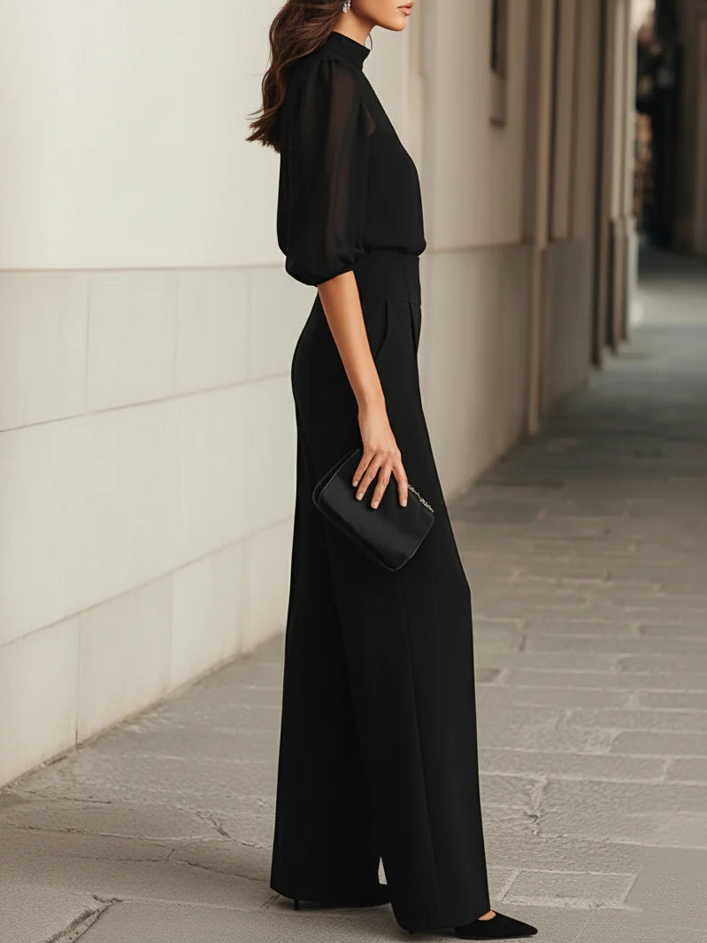 Dames Elegante 3-delige Set Met Stijlvolle Pasvorm