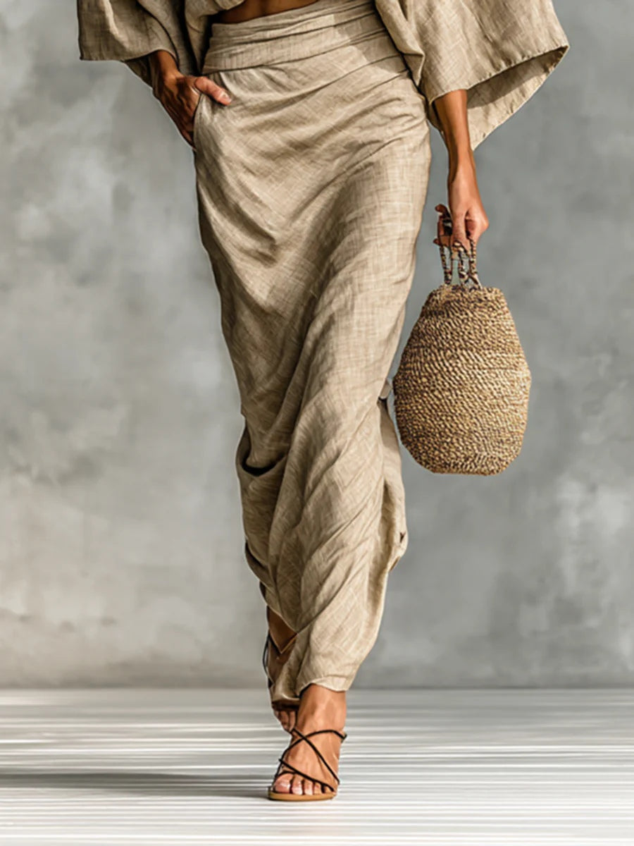 Dames Tweedelige Set en Rok Comfortabele Pasvorm