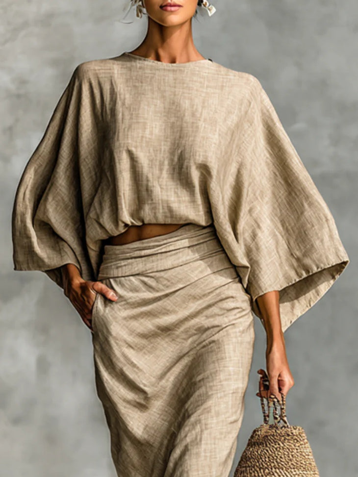 Dames Tweedelige Set en Rok Comfortabele Pasvorm