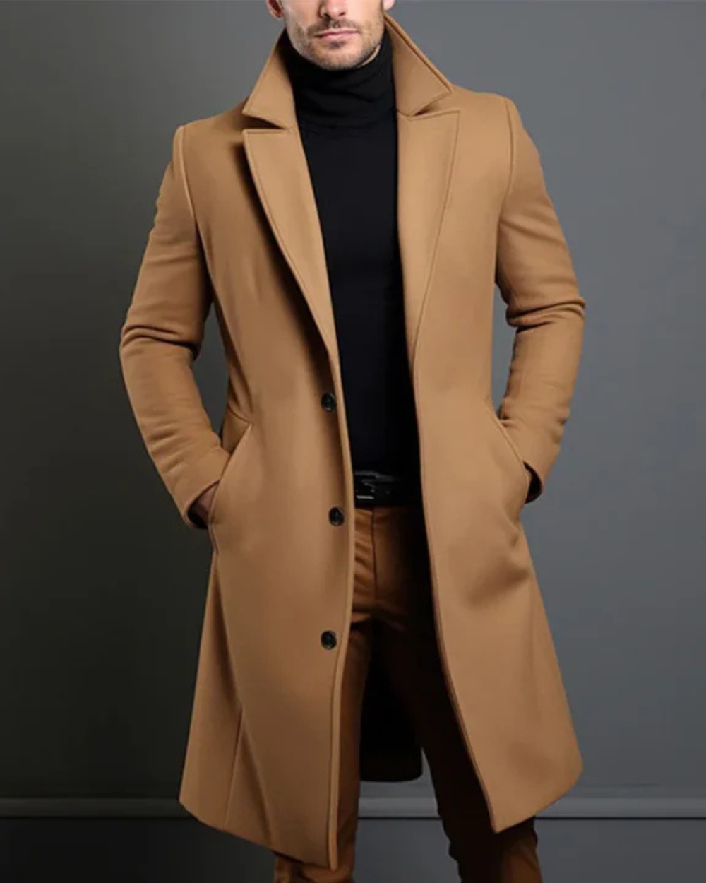 Heren Overjas Warm Waterdicht Winddicht Parka