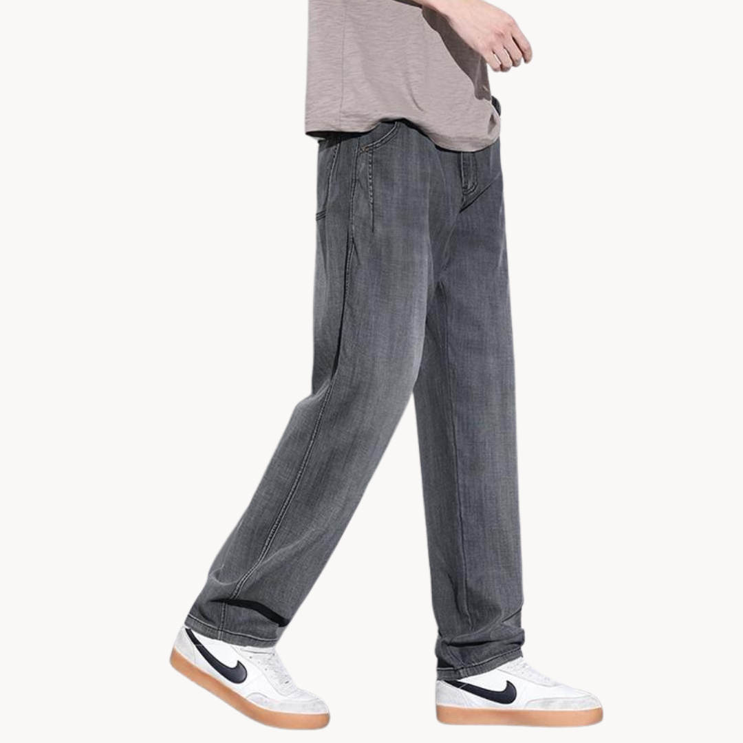 Heren Jeans Loose Fit Retro Casual Stijl - StudioMarella