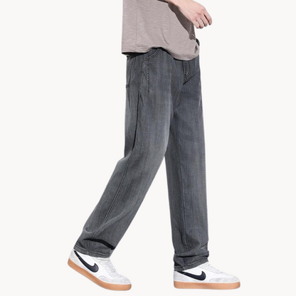 Heren Jeans Loose Fit Retro Casual Stijl - StudioMarella