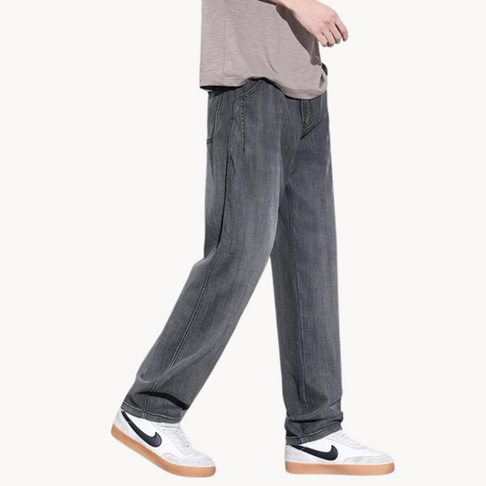 Heren Jeans Loose Fit Retro Casual Stijl - StudioMarella