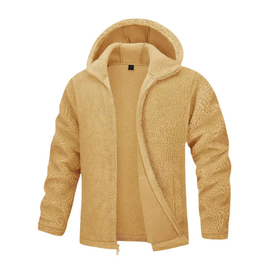 Fleece Jas Heren Warm en Zacht Soft Teddy Look - StudioMarella