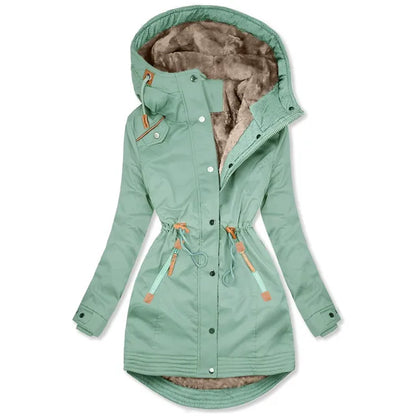 Dames Waterdichte Parka Warm Geïsoleerd