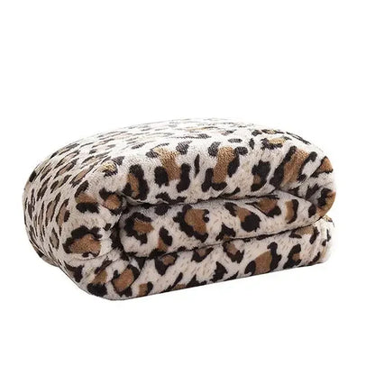 Leopardprint Deken Zacht en Warm