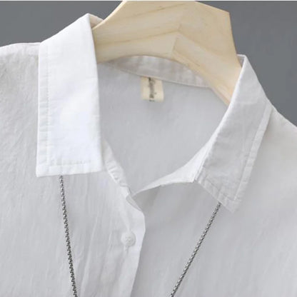 Vrouwen Poloshirt Geel Katoen Moda 2024