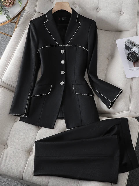 Dames 2-Delig Pak Set Klassiek Design