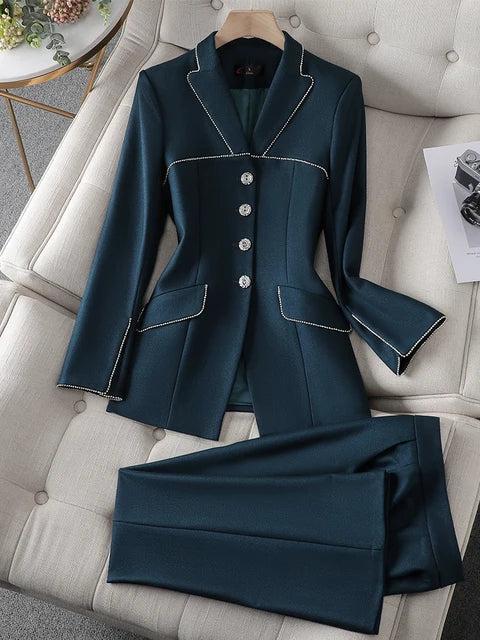 Dames 2-Delig Pak Set Klassiek Design