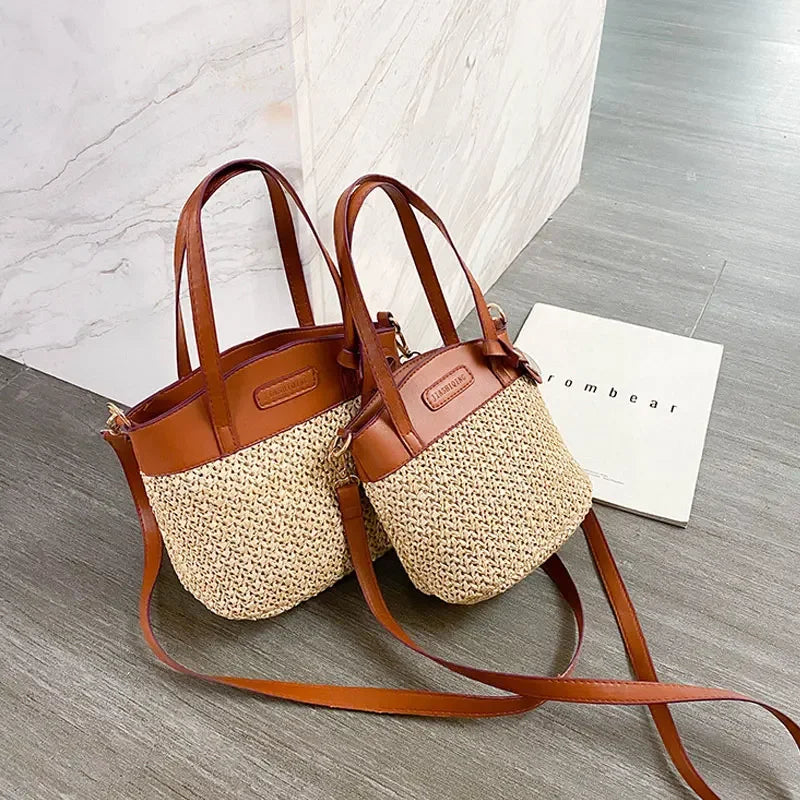Gevlochten Schoudertas Dames Handgemaakt Leer Crossbody Stijlvol Modern Design Dagelijks Gebruik Elegante Tas