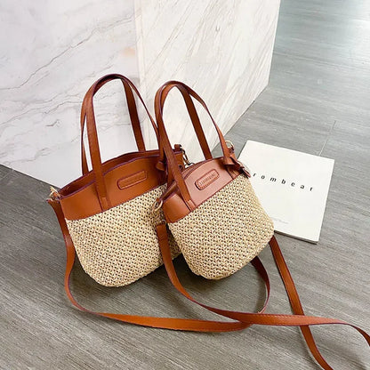 Gevlochten Schoudertas Dames Handgemaakt Leer Crossbody Stijlvol Modern Design Dagelijks Gebruik Elegante Tas