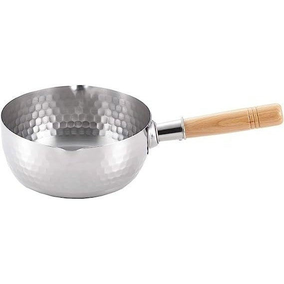 Yukihira Pan Roestvrij Staal Japans 1.7L Sauspan Misosoep Bouillon Traditioneel