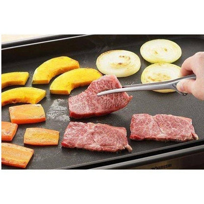 Vleestang Roestvrij Staal Yakiniku Japans Grillen Hygiënisch Dun Barbecue Tang