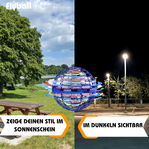Vliegende Bumerangbal met LED-verlichting voor binnen en buiten | Interactief zweefbal speelgoed voor kinderen en volwassenen