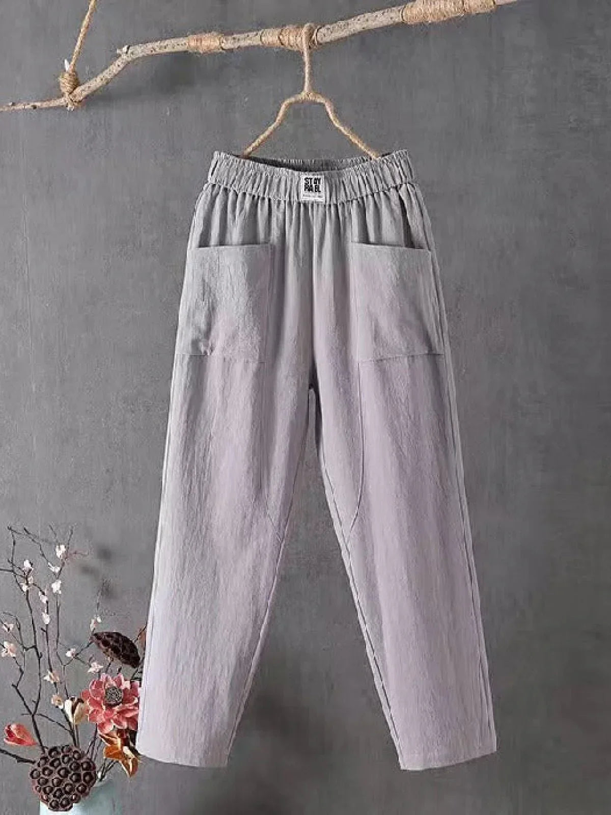 Vrouwelijke Zomerpantalon Casual Comfortabel
