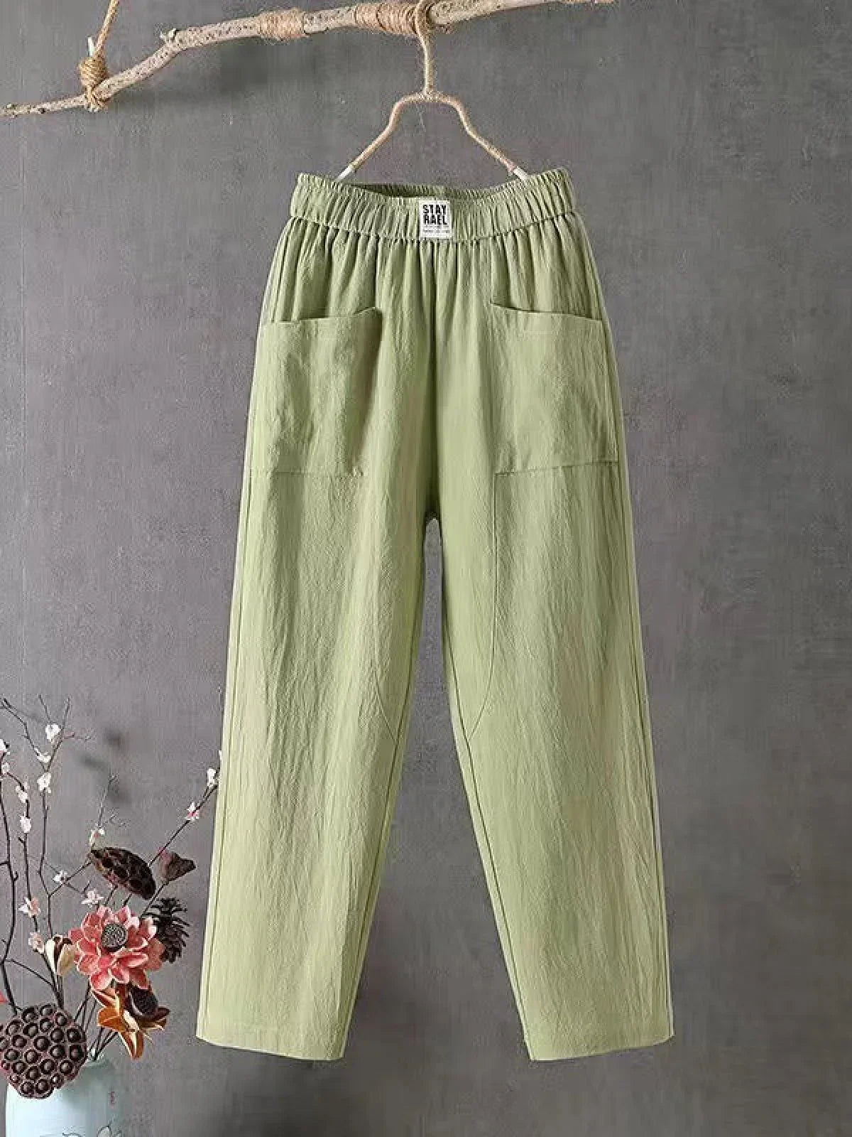 Vrouwelijke Zomerpantalon Casual Comfortabel
