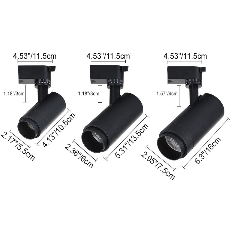 Railverlichting LED Aluminium Zwart Wit 3-5 Spots Woonkamer Keuken Hal Plafond Spotlamp Railspot Ingebouwde LED Dimbaar