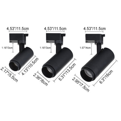 Railverlichting LED Aluminium Zwart Wit 3-5 Spots Woonkamer Keuken Hal Plafond Spotlamp Railspot Ingebouwde LED Dimbaar